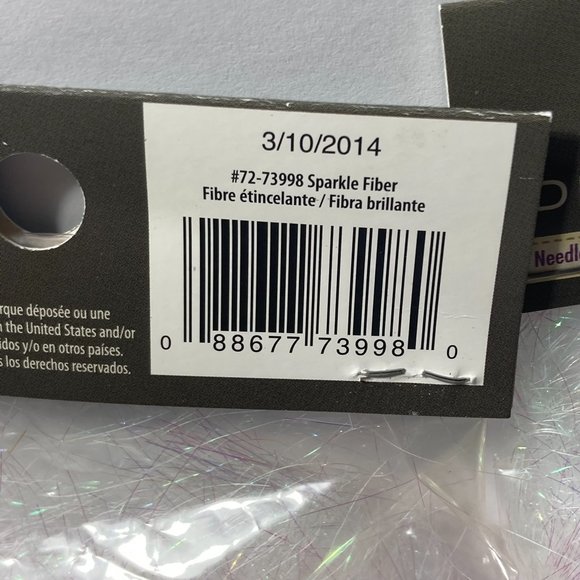 Iridescent Sparkle Fiber for Needle Felting Crafts Dimensions 5 Packs - Picture 11 of 16